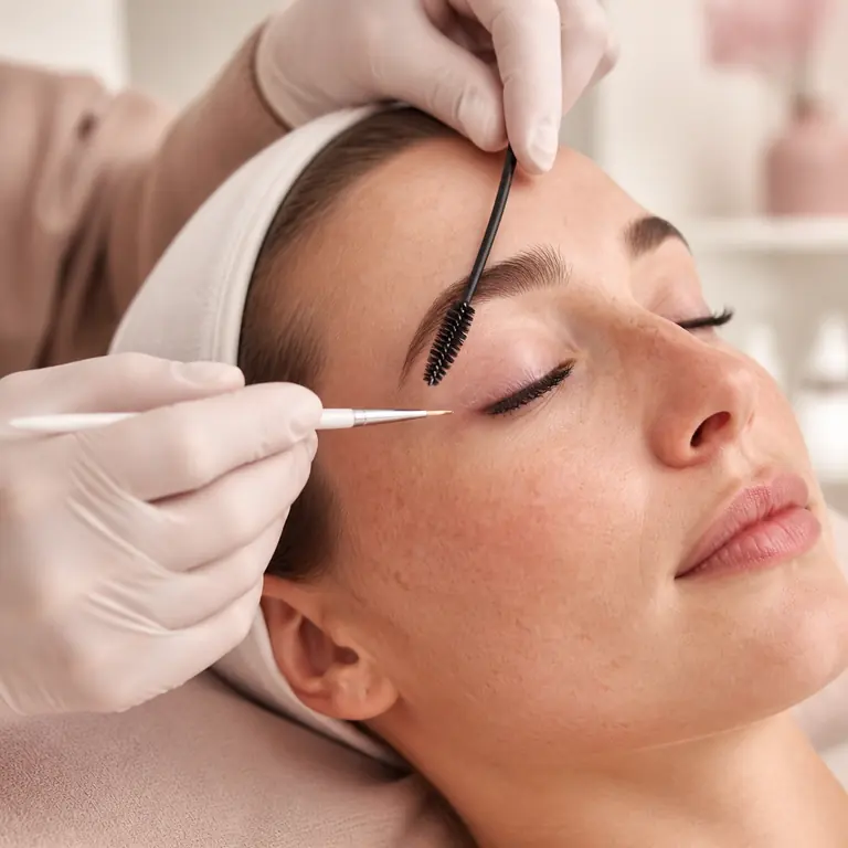 Plejende Botox Lashes behandling hos Beauty Wave i Valby